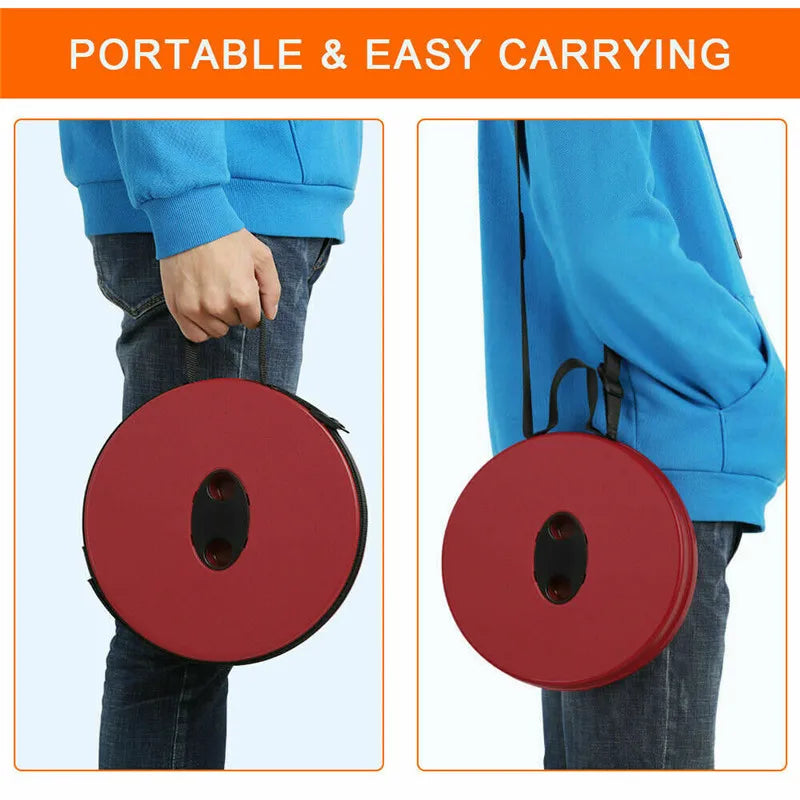 Portable Retractable Stool – Lightweight Folding Chair for Camping, Fishing, Hiking, and Travel